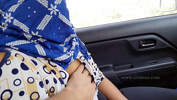 Desi girlfriend enjoys outdoor car sex with small boobs and anal penetration