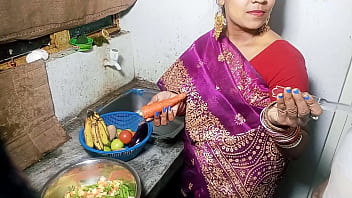 Desi couple's steamy kitchen encounter